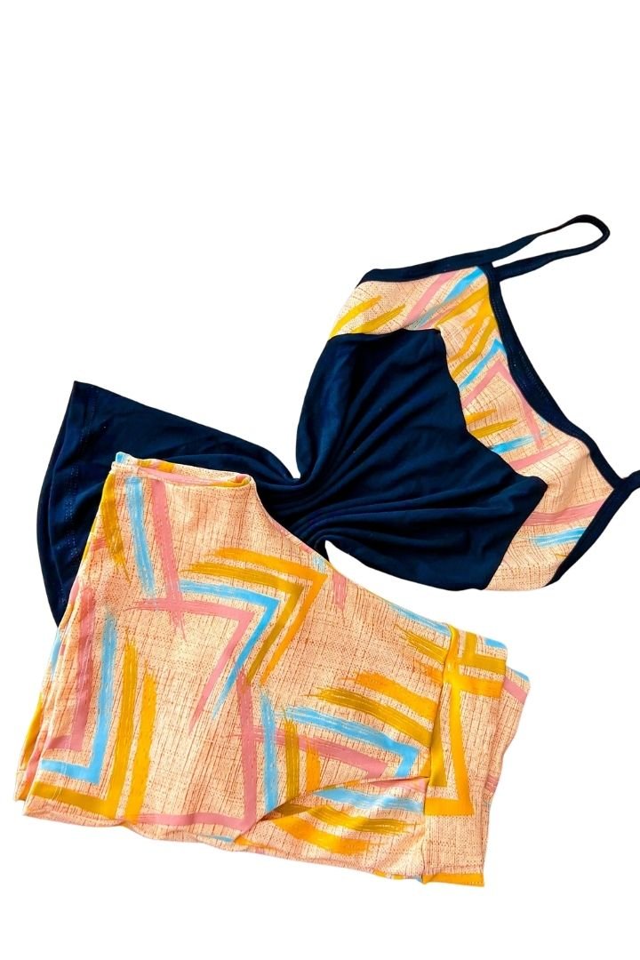 Conjunto Crepe Alça
