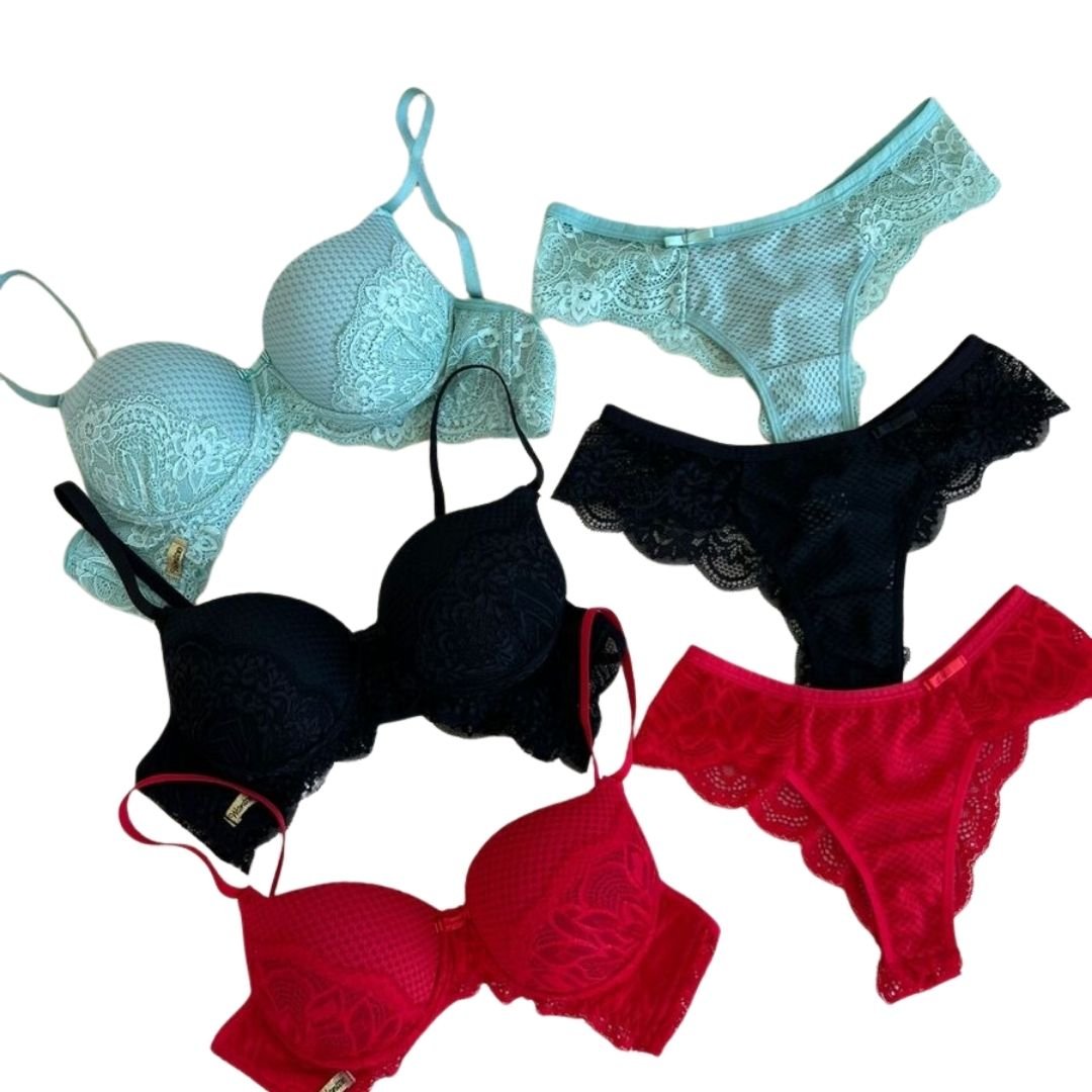 Conjunto Lingerie Luxo