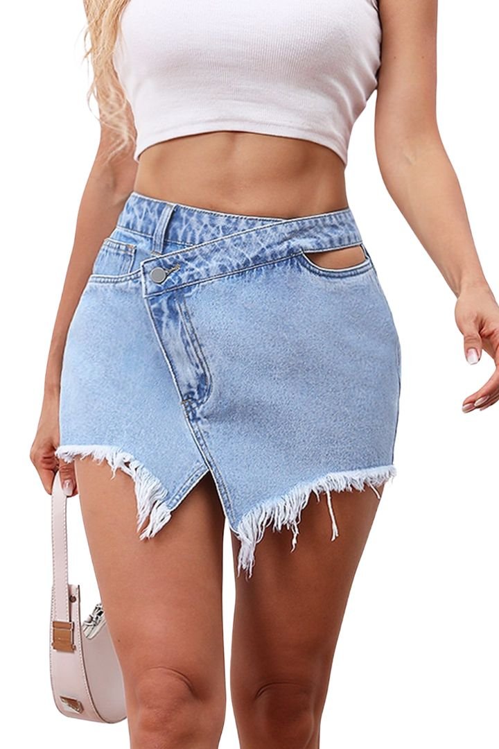 Mini Saia Jeans